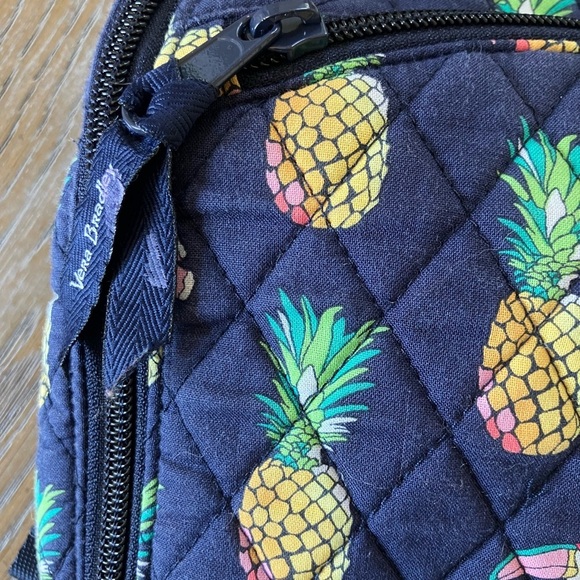 Vera Bradley Pineapple Toucan Sling Backpack - Picture 6 of 10